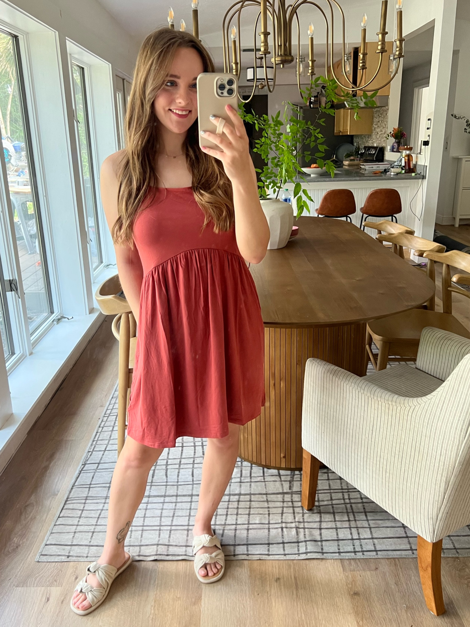 Stretchy swing dress from old navy for 40% off right now! 🙌🏼

#LTKunder50 #LTKstyletip #LTKFind