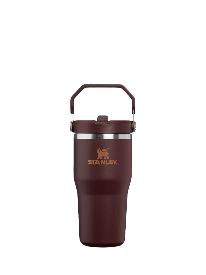 Stanley IceFlow Flip Straw 2.0 Stainless Steel Leak-Proof Tumbler, 590ml, Coffee | John Lewis (UK)