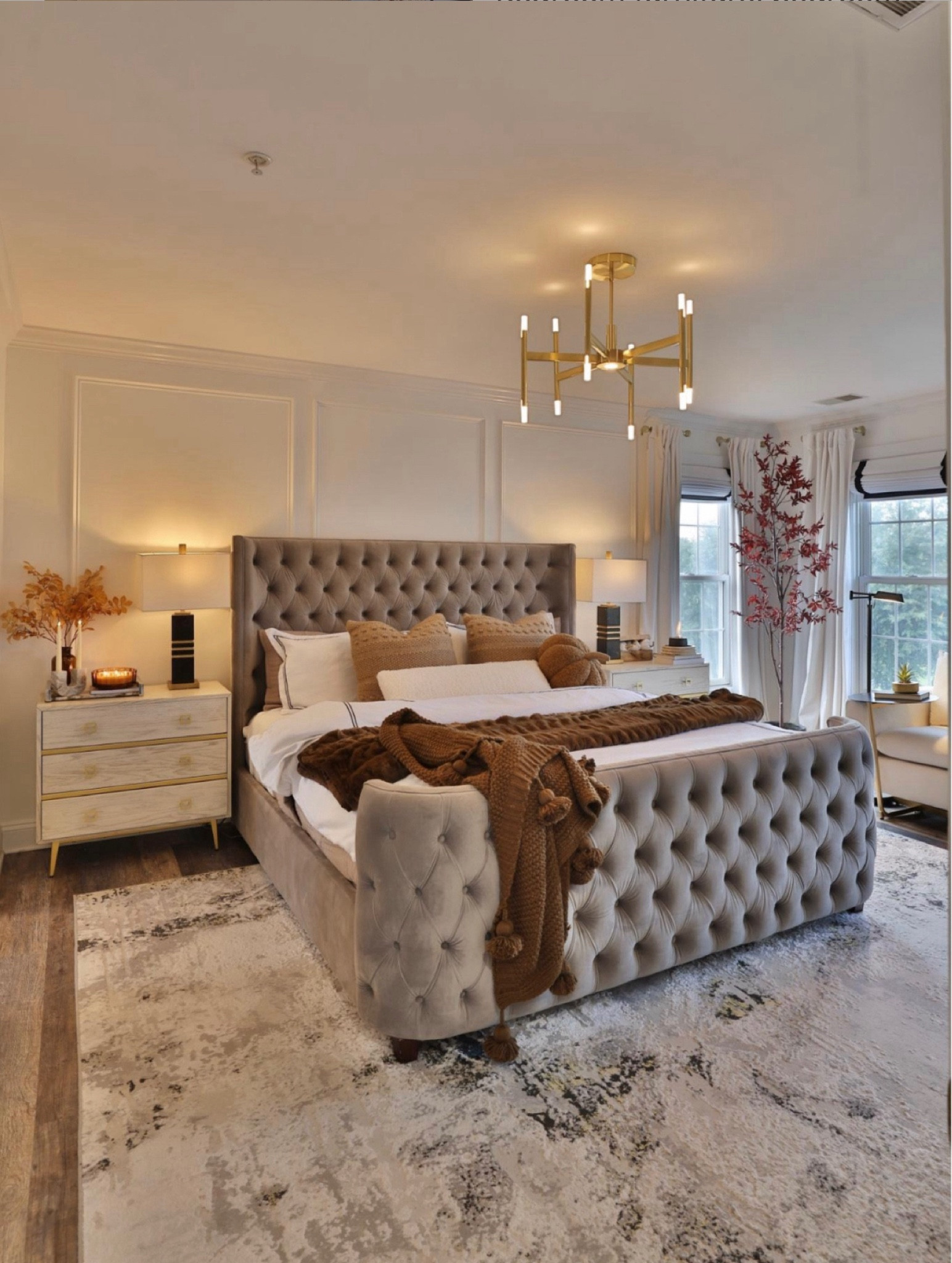 Fall bedroom styling inspo! 🤎 

Bedroom furniture, bedroom decor, fall decor, Wayfair, Target 

#LTKHome #LTKSeasonal