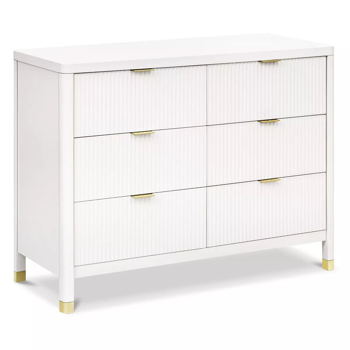 Namesake Brimsley 6 Drawer Assembled Dresser - Warm White | Target