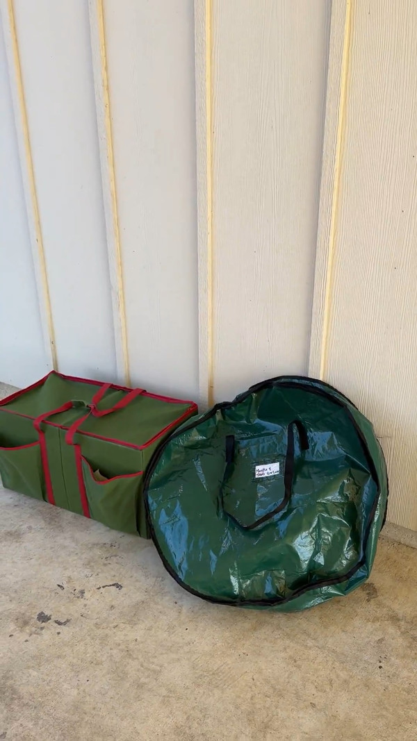 From wreath bags and ornament holders to tree storage and wrapping paper…
