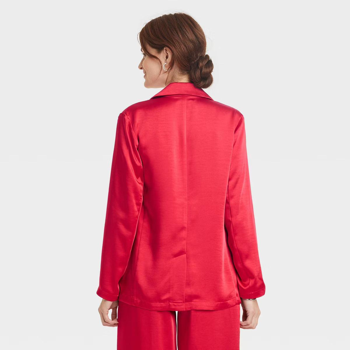 Women's Satin Blazer - A New Day™ | Target