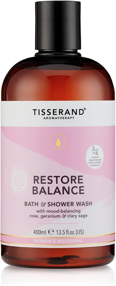 Tisserand - Restore Balance Bath & Shower Wash - Perimenopause, Menopause & Menstruation Support ... | Amazon (UK)