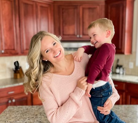 Momma and son dressing warm for these cold winter days! We’re so looking forward to spring. 

#pinksweater #blackleggings #earrings #toddleroutfit #toddlerboymaroonshirt #toddlerjeans #winteroutfit #sweaterweather #oversizesweater

#LTKkids #LTKfamily #LTKSeasonal
