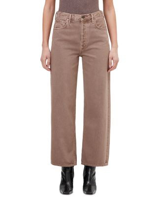 Ren High Rise Wide Leg Ankle Jeans in Ceramic | Bloomingdale's (US)