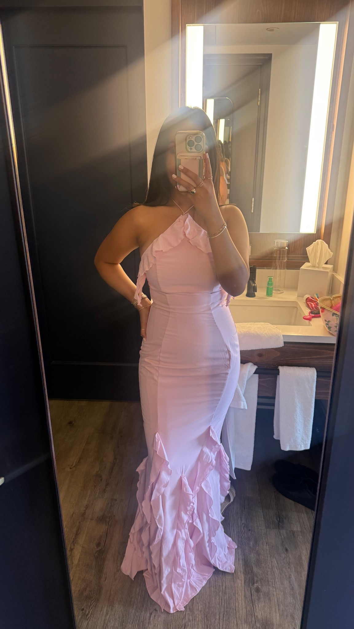 love this pink gown from oh polly - perfect for a summer wedding

#LTKWedding #LTKStyleTip #LTKPetite