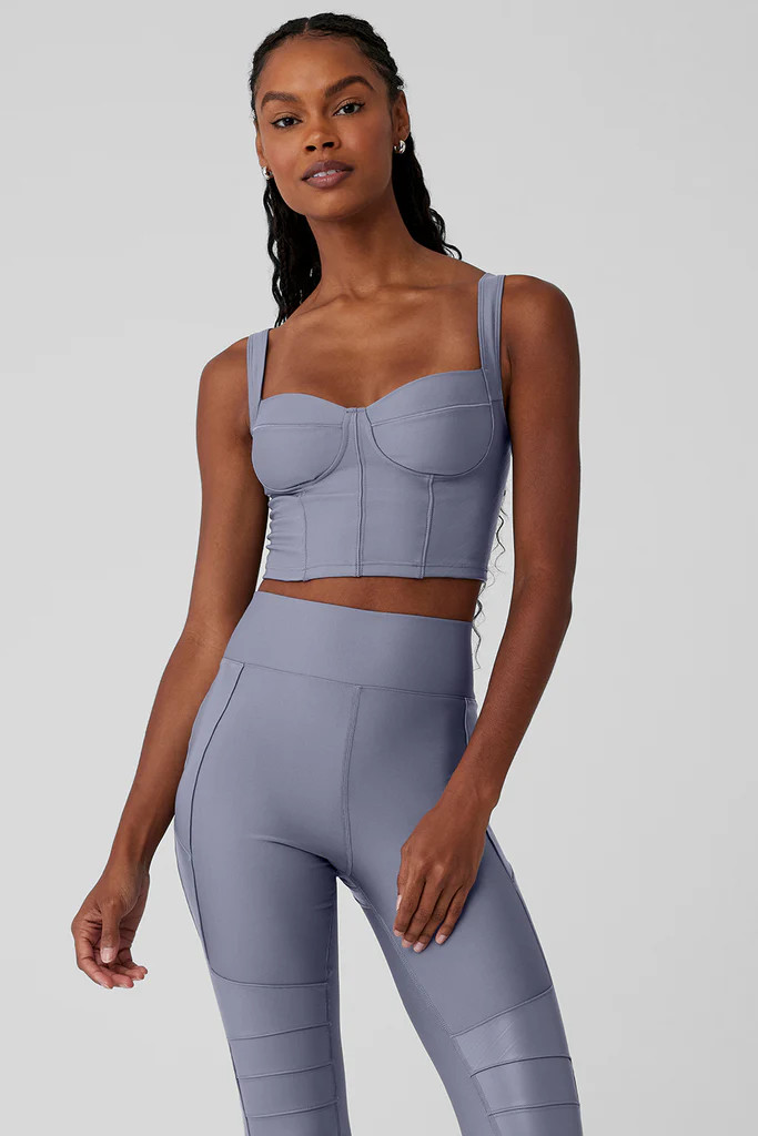 Airlift Winter Warm Cropped Supermoto Tank | Alo Yoga (US)