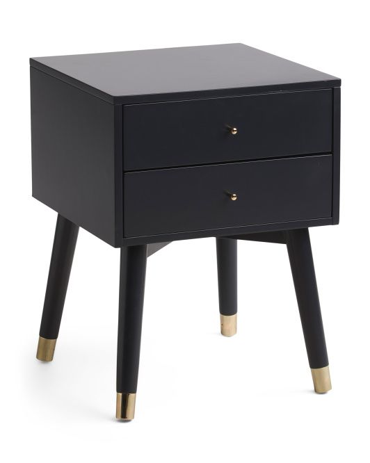 24in Lyla Mid Century Retro Side Table | TJ Maxx