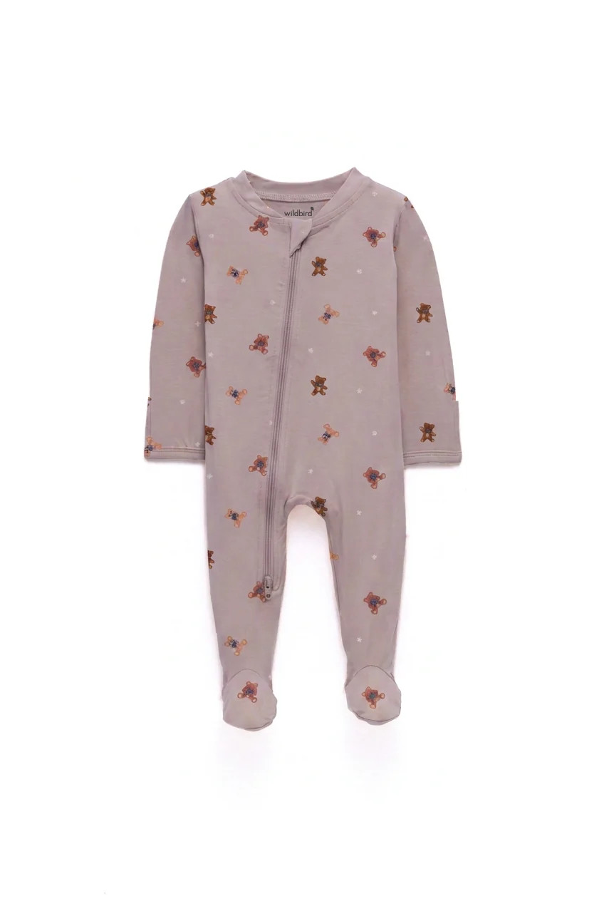 Teddy - CloudBlend\u2122 Footed Pajamas | Wildbird