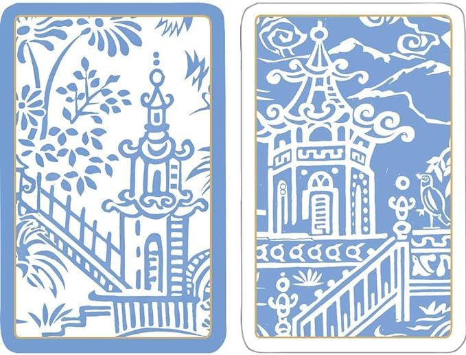 Caspari Pagoda Toile Playing Cards - 2 Decks Included | Amazon (US)