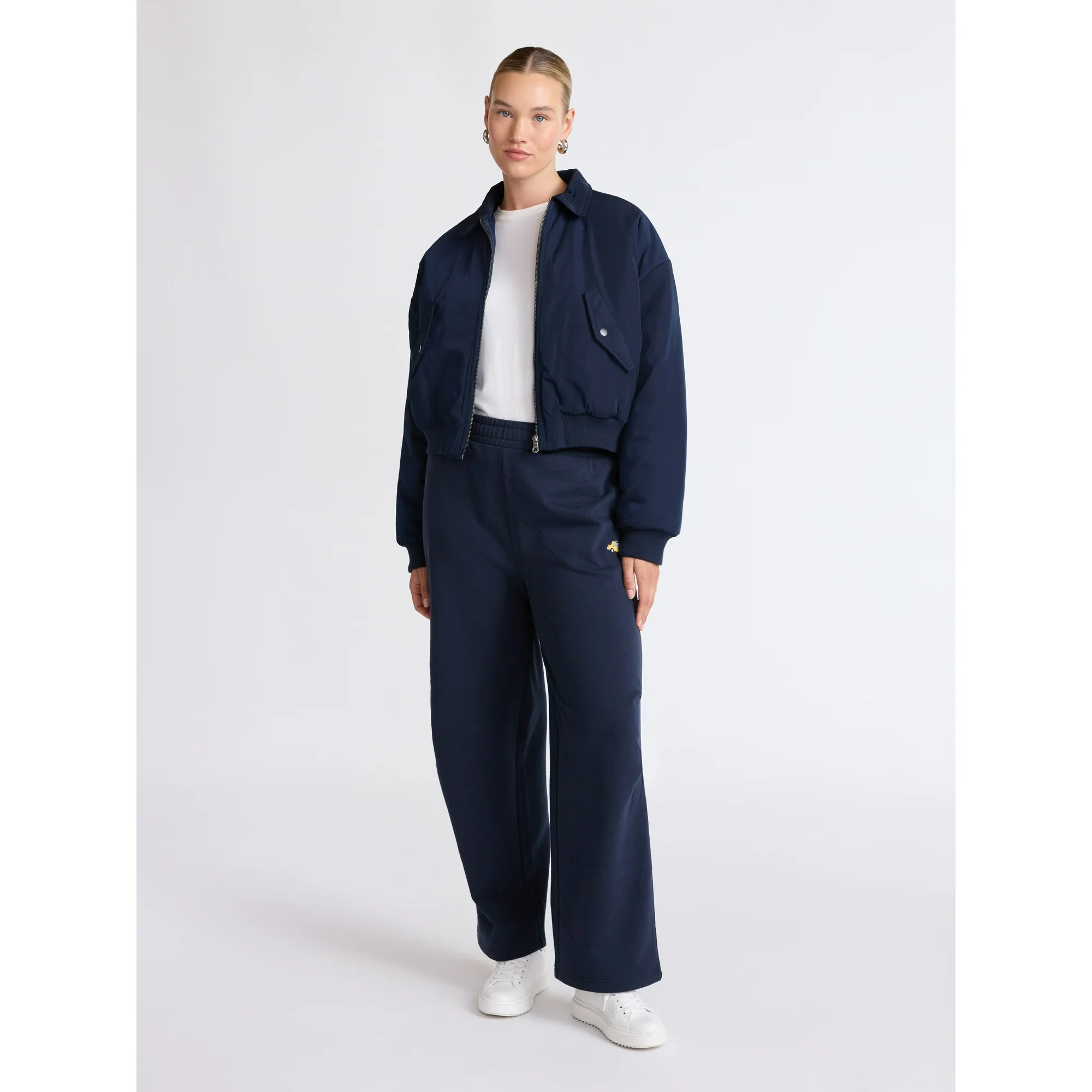 Scoop Limited Edition Women’s and Women's Plus New York Sweatpants with Embroidery, Sizes XS-4X | Walmart (US)