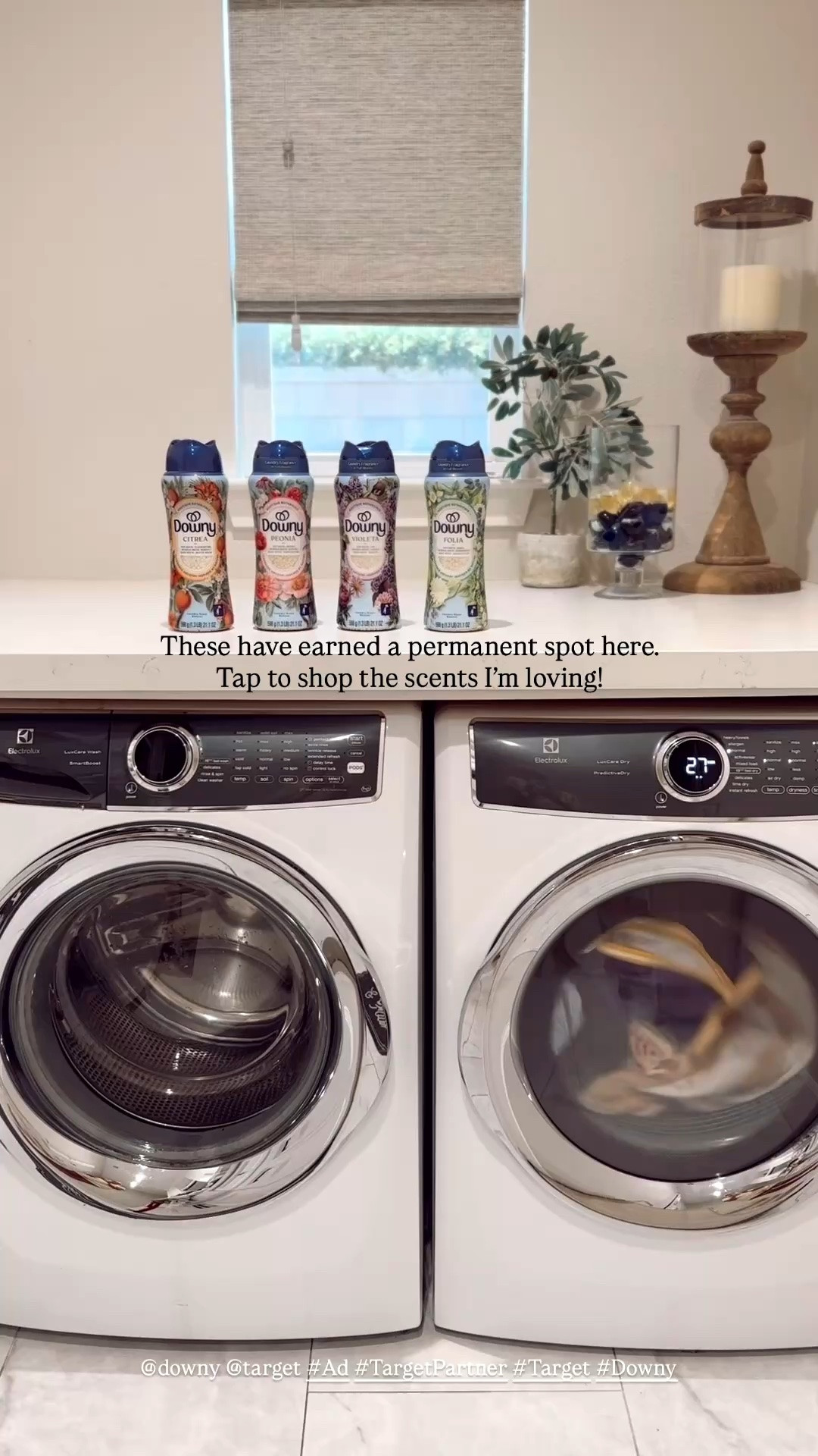 #ad Sports mom + summer mom = laundry on repeat.

The jerseys keep coming. The pool towels somehow multiply. And the laundry room never seems to get a day off.

I've been loving the new Downy Boutique Botanicals Scent Booster Beads from Target. The scents feel elevated, and have become one of those little things that make the never ending laundry routine feel a little more enjoyable.

Available now at Target.

@shop.Itk #liketkit
#TargetPartner #Downy @downy @target
