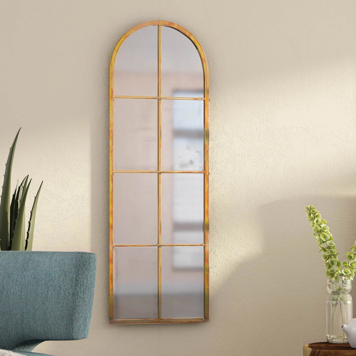 Korbin Metal Arch Mirror | Wayfair North America