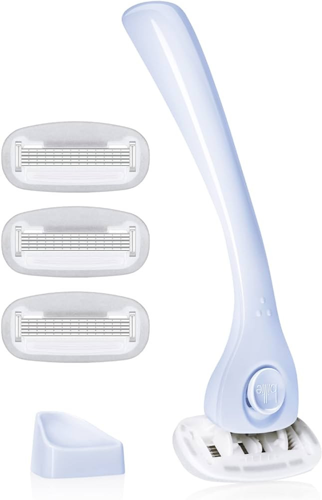 Billie Razors for Women Shave Kit – Women’s Razor + 4 x 5-Blade Razor Refills + Magnetic Hold... | Amazon (US)