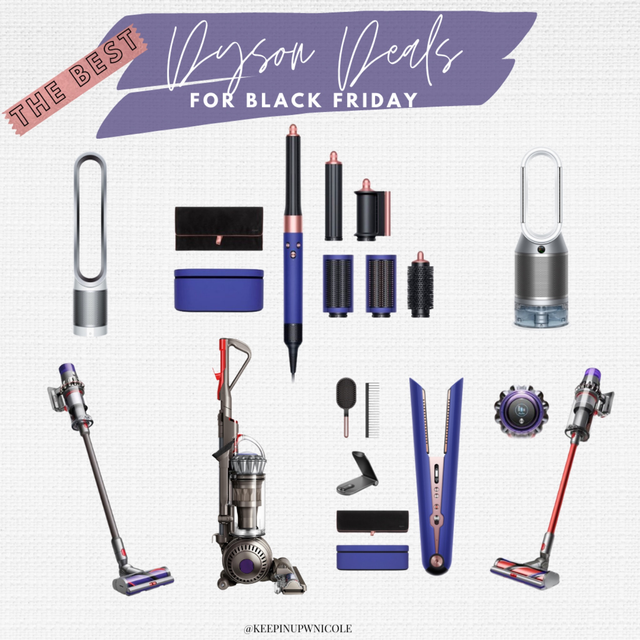 These are THE BEST deals if you’re looking to snag a Dyson product for Black Friday! #dyson #blackfriday #cyberweek #ltksale #luxury #haircare #vacuum #airpurifier #airwrap 

#LTKsalealert #LTKGiftGuide #LTKCyberweek