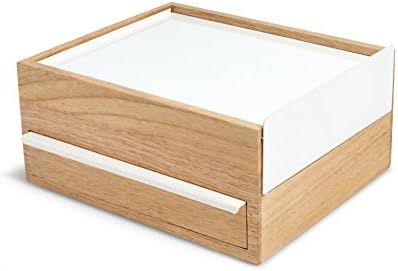 Umbra Stowit Jewelry Box - Modern Keepsake Storage Organizer with Hidden Compartment Drawers for ... | Amazon (US)