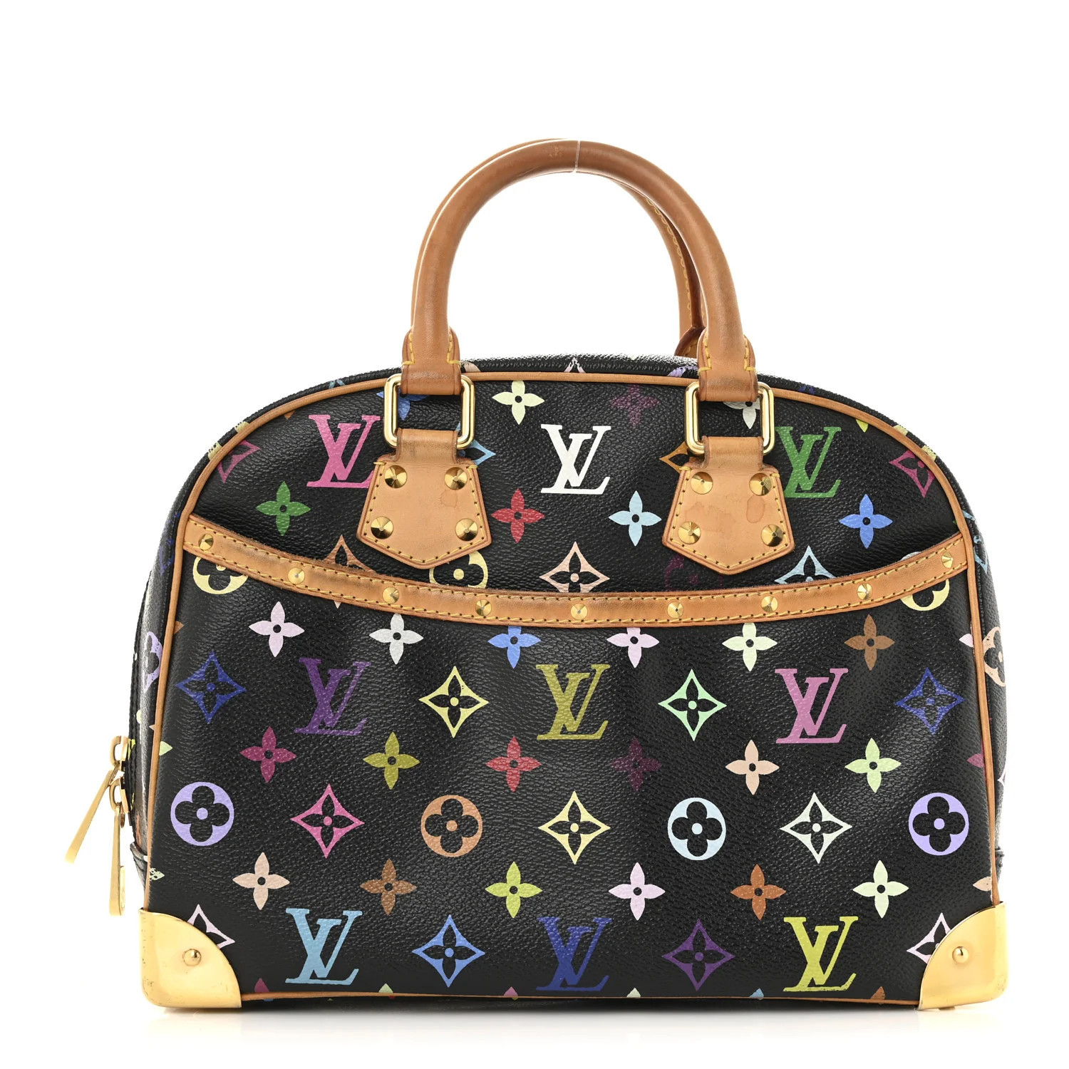Louis Vuitton Monogram Multicolor Trouville Black | FASHIONPHILE (US)