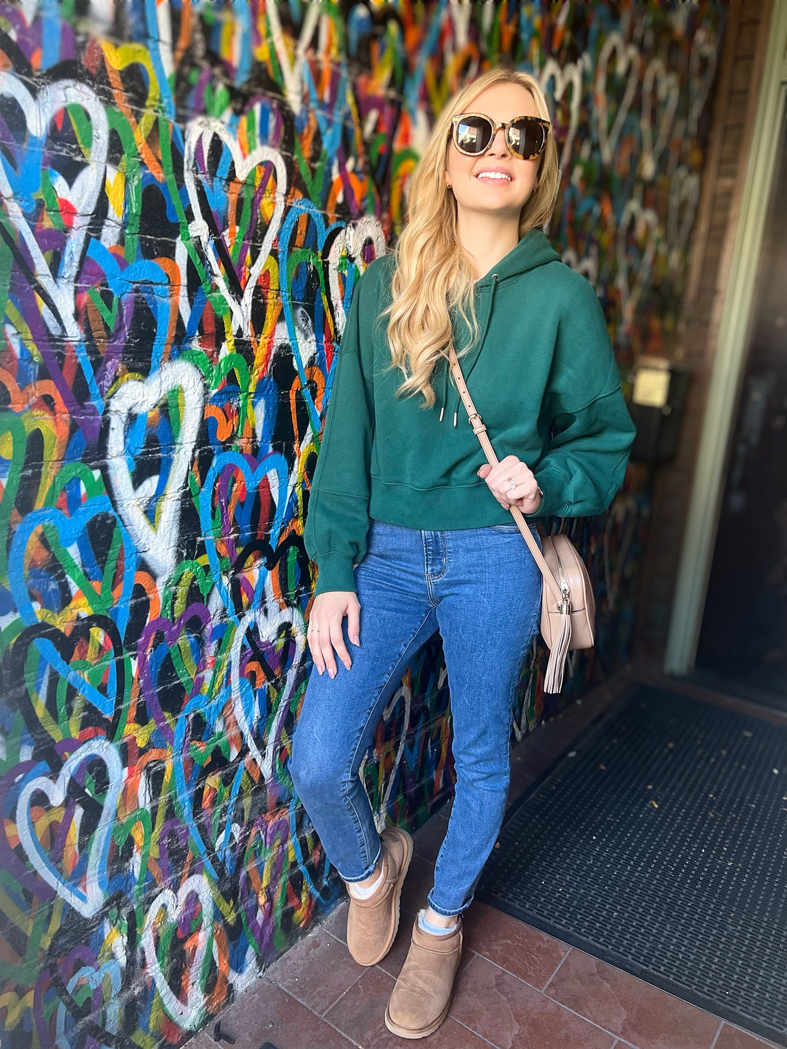 Casual fall outfit — hoodie hits perfectly, I got these ankle jeans in long to add a little more length 

#LTKSeasonal #LTKstyletip #LTKsalealert