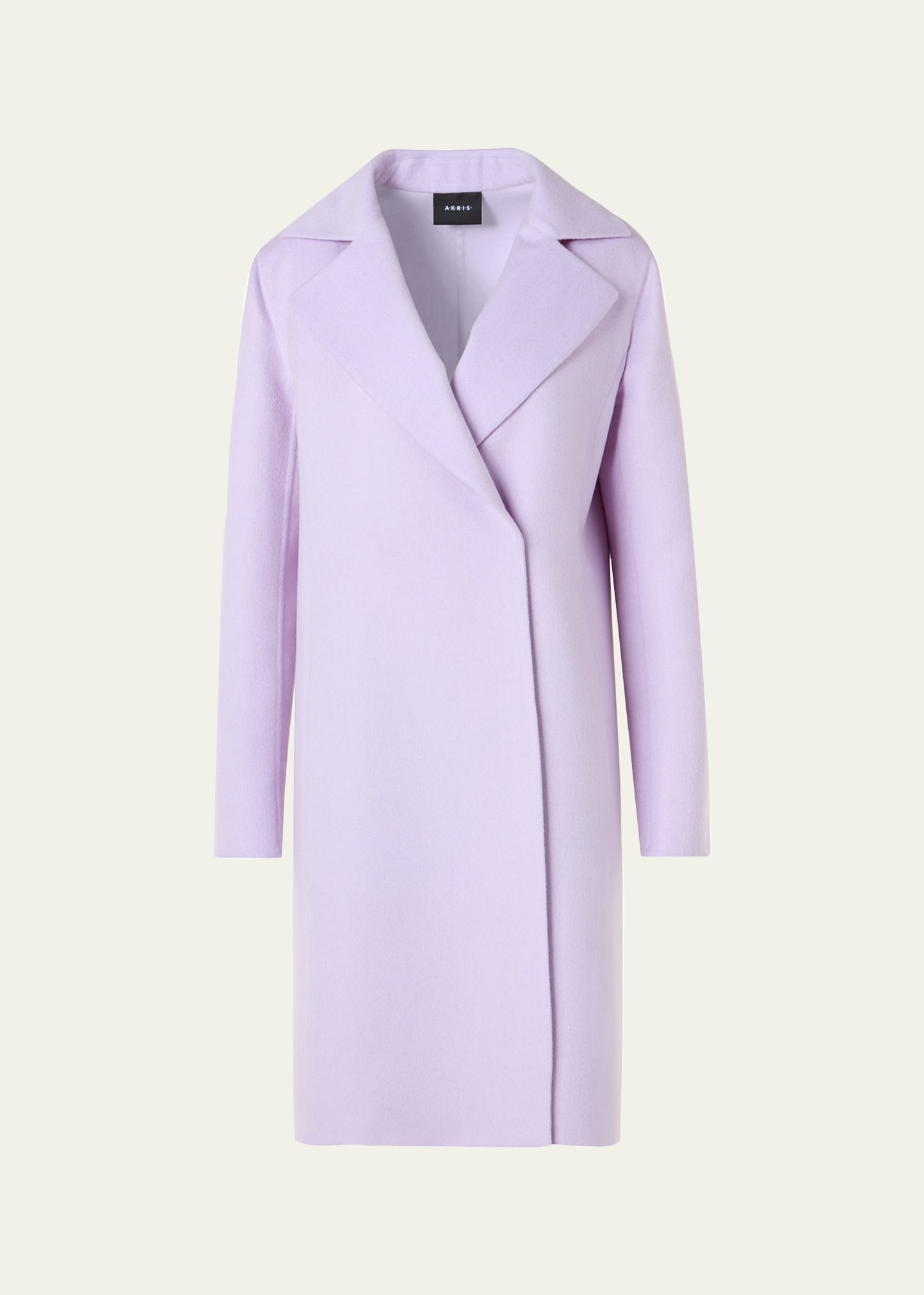 Akris Bera Cashmere-Silk Knee-Length Coat | Bergdorf Goodman