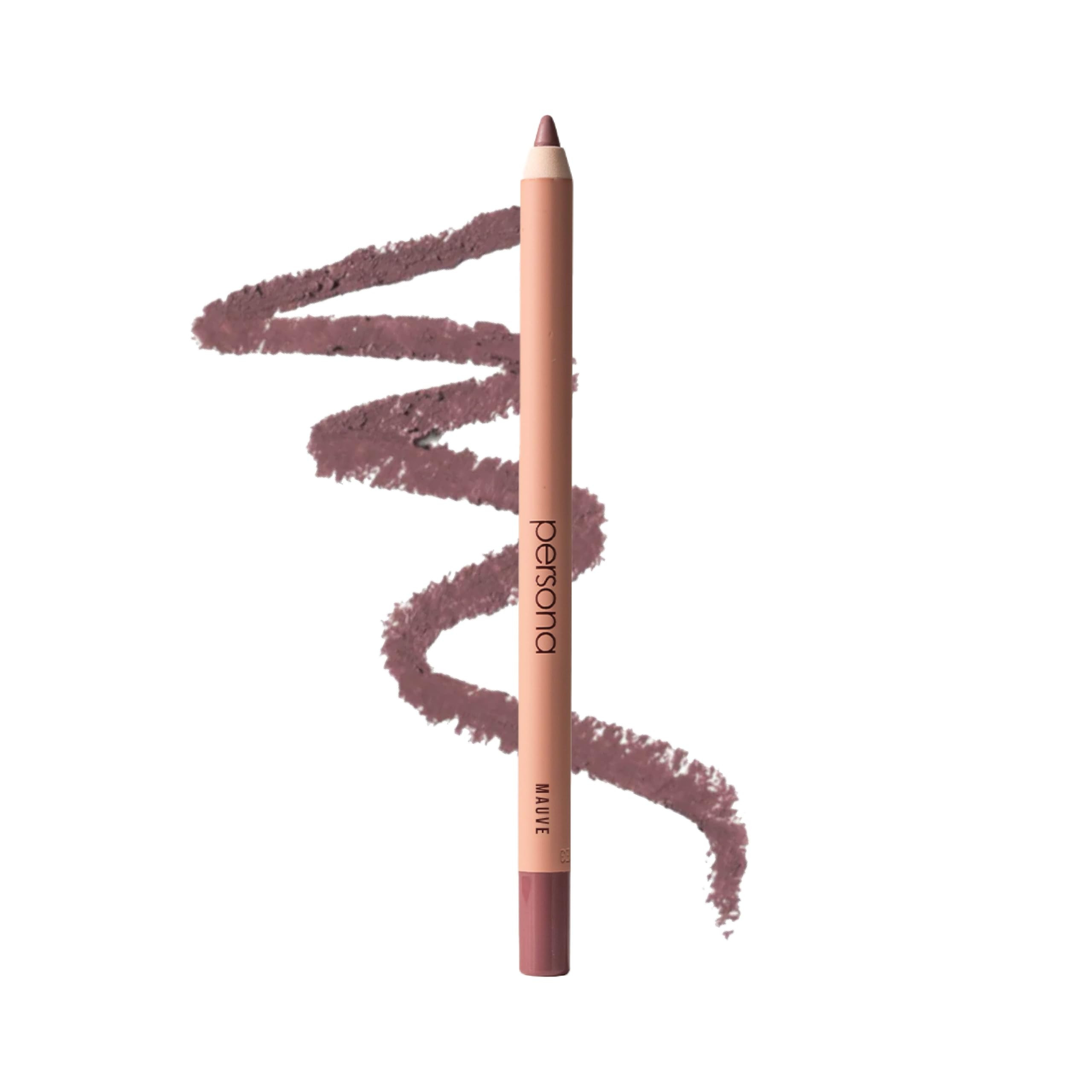 PERSONA Mauve Lip Liner Pencil | Creamy Long-Wear Matte with Jojoba Oil | Easy to Apply | Defines... | Amazon (US)