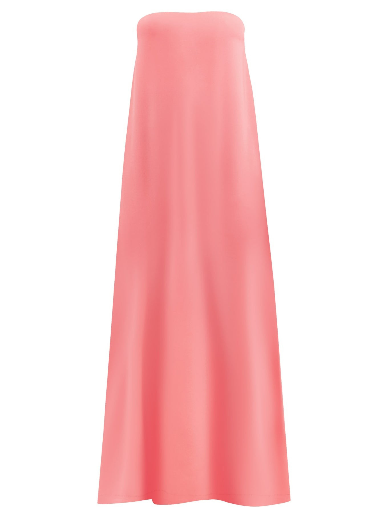 Bandeau-neck silk-satin maxi dress | Matches (US)