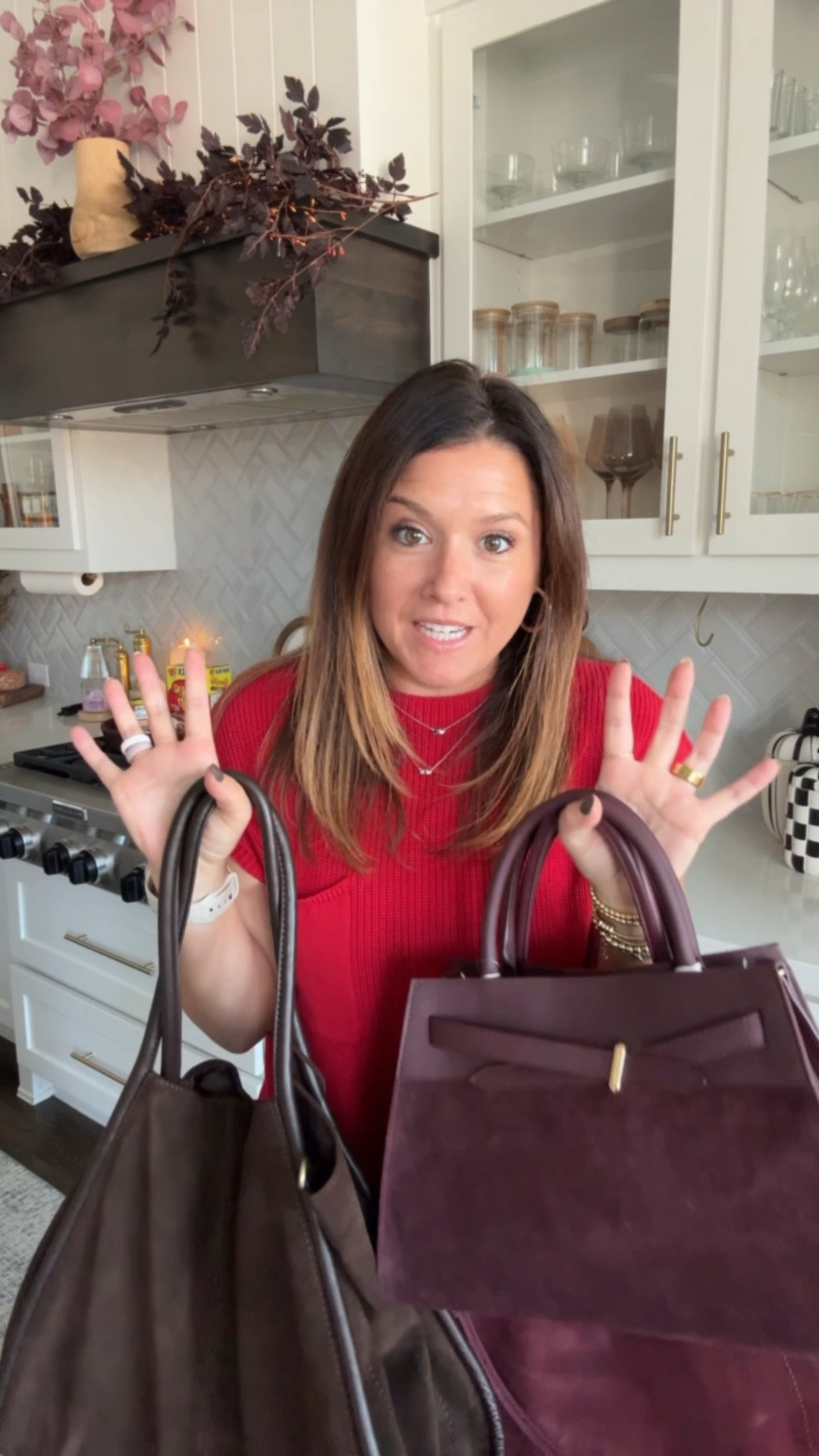 Don’t sleep on these suede handbags from TJMaxx!! Yall know suede is having a moment right now, and I’m here for it! TJMaxx right now has an incredible selection of on trend, suede handbags. And so many of them are perfect for fall! Yummy chocolate browns and deep gorgeous burgundy’s. I linked several here for yall but make sure to shop around! The selection changes daily!! But if you prefer to go with the tried and true name brands, Coach and Veronica Beard make stunningly gorgeous bags with absolutely amazing quality!! 

#LTKSaleAlert #LTKItBag #LTKSeasonal