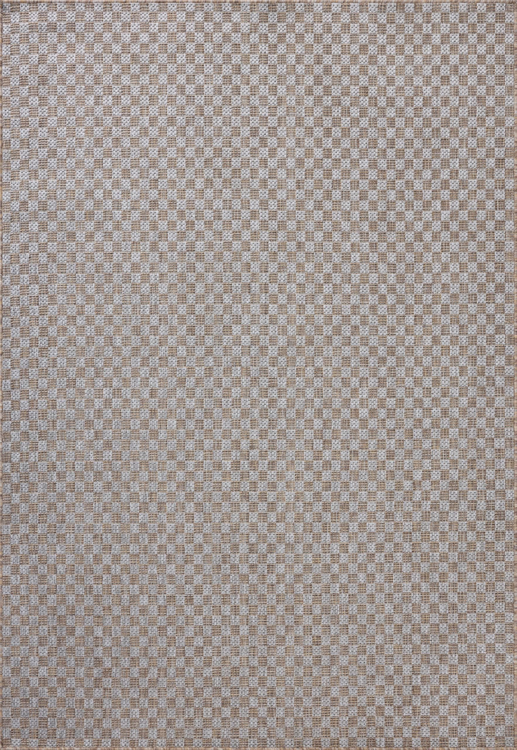 Loloi Amber Lewis Topanga Collection TOP-02 Natural/Silver 5'-3" x 7'-6" Indoor/Outdoor Area Rug | Amazon (US)