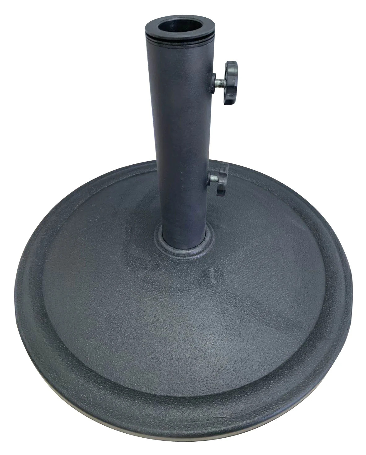 Mainstays 26LB Matte Black Round Umbrella Base Designed to be Used with a Patio Table | Walmart (US)