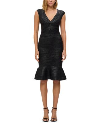 Hervé Léger The Metallic Sophie Dress  | Bloomingdale's Women | Bloomingdale's (US)