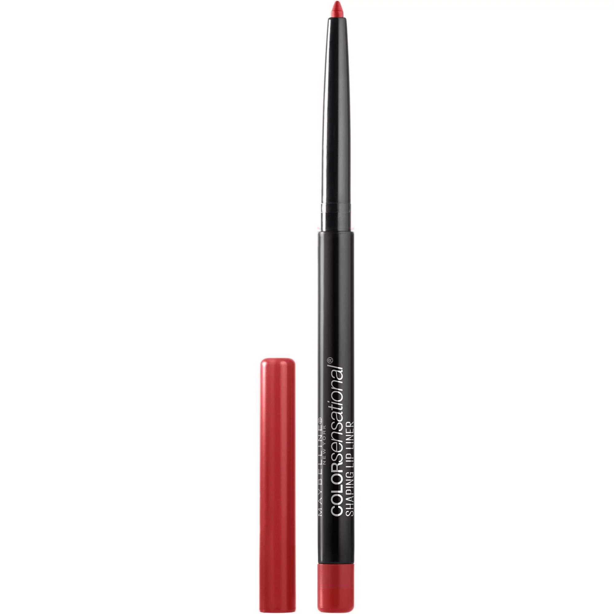 Maybelline Color Sensational Shaping Lip Liner Makeup, Brick Red, 0.01 oz. - Walmart.com | Walmart (US)