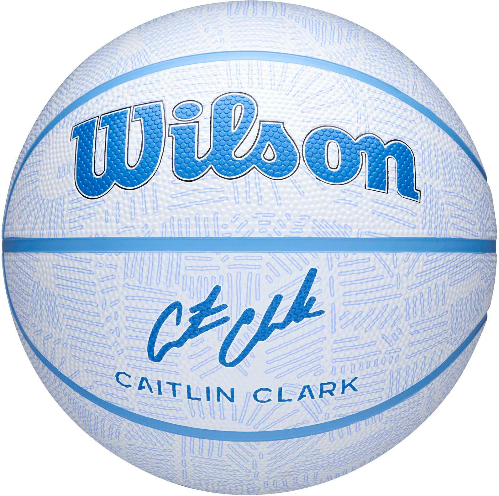 Wilson Caitlin Clark Envision Basketball, Blue | DICK'S Sporting Goods