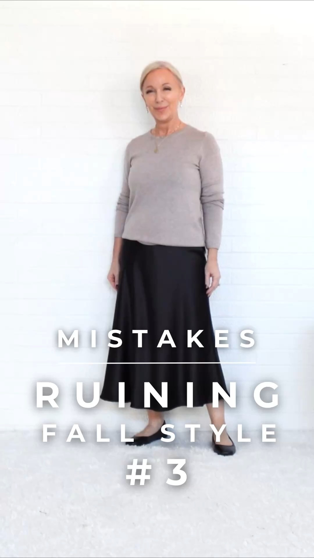 🍂 Mistake RUINING Your Fall Style #3 ✨ Saving Your Best Clothes for “Special Occasions”

👗 One of the biggest mistakes women make after 50 is saving their favorite pieces for “when it matters.”
 💭 The result? You spend your days in clothes that don’t make you feel your best — and your confidence dims in the process.

💎 Fashion isn’t about impressing others — it’s about elevating yourself.

🔐 My Style Secret: Stop waiting. ✔️ If pearls make you feel elegant, wear them on a Tuesday. ✔️ Satin slip skirt? Style it with sneakers. ✔️ That blazer hiding in the back of your closet? Wear it instead of a coat.

💫 When you start dressing beautifully for your everyday life, your mood lifts, your posture changes, and your day simply feels better.
 🪞 Dressing beautifully is not vanity — it’s self-respect.



💋 With Style + Presence,
Valarie

#classicstyle #fallfashion #FashionOver40 #FashionOver50 #FashionOver60 #timelessstyle

#LTKOver40 #LTKPetite #LTKSeasonal