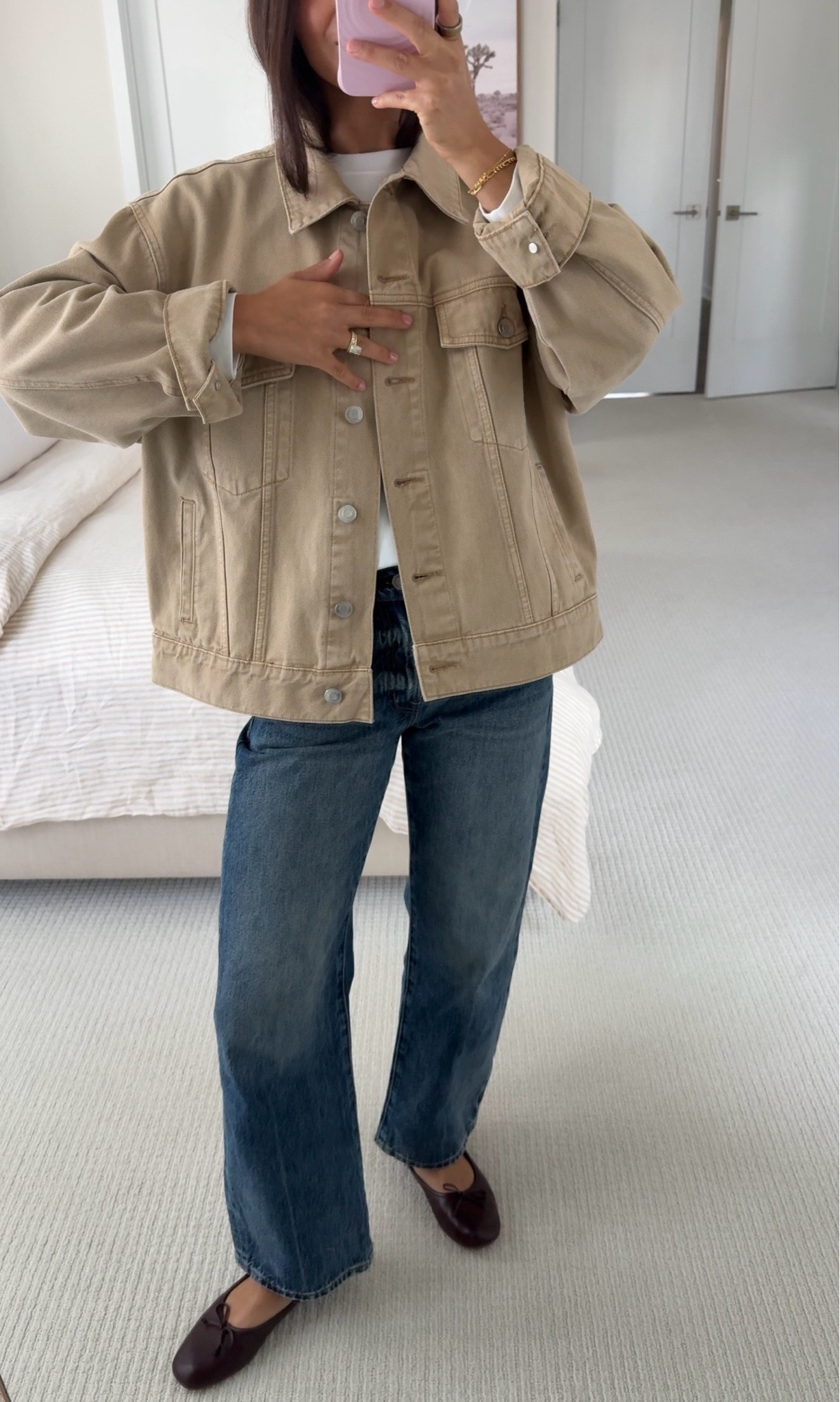 wearing size XS in long sleeve, s/m in jacket!

#LTKdayinmylife #LTKgrwm #LTKootd