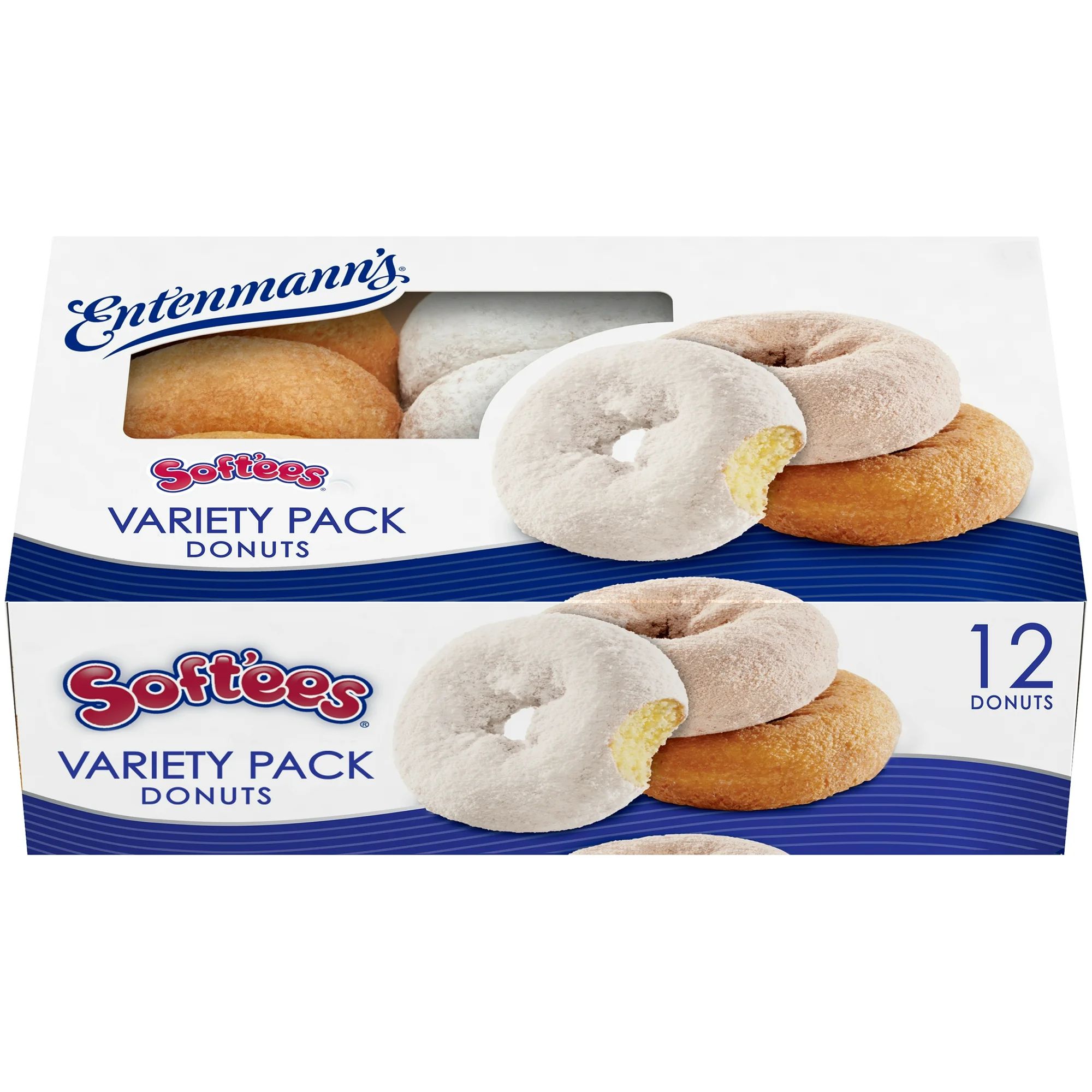 Entenmann's Soft'ees Variety Pack Donuts, 12 Count Box | Walmart (US)