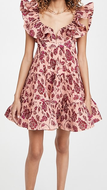 The Lovestruck Pleated Mini Dress | Shopbop