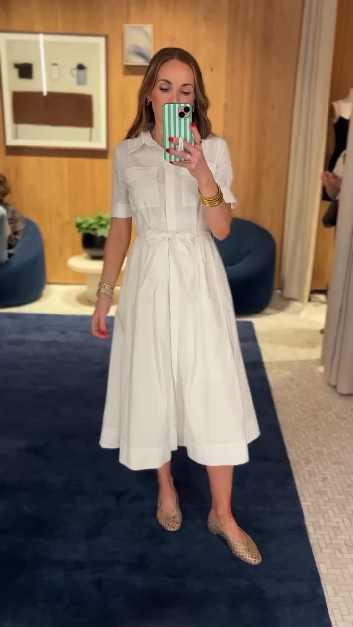 @Aritzia shirt dress that is just classic and so well made. I am in a small and it comes in a few different patterns each season

#LTKgrwm #LTKootd