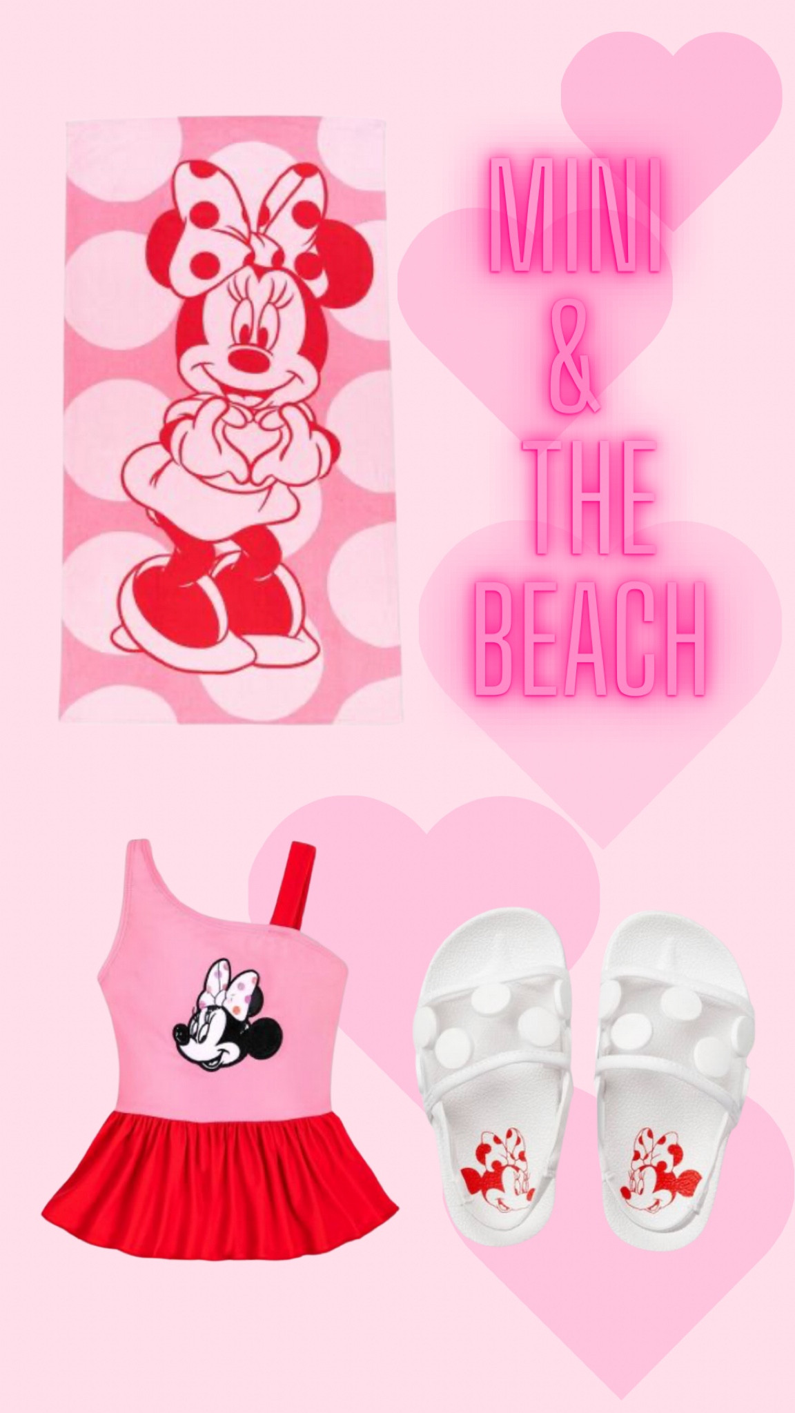 Mini mouse target finds for the beach. Swimsuit. Towels. Sandals  

#LTKkids #LTKswim #LTKSeasonal