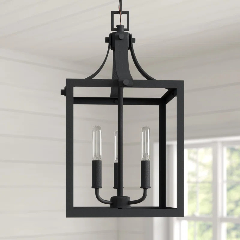 Sherri-Ann 3 - Light Lantern Geometric Pendant | Wayfair North America