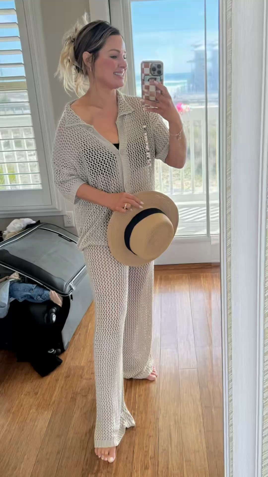 Amazon spring break look. Wearing a small in the set & a large in the swimsuit. I definitely could’ve stuck with my normal size (medium) in the swimsuit. 5’3” 135lb 36D

#LTKTravel #LTKStyleTip #LTKSpringSale