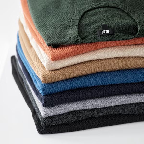 Extra Fine Merino Crew Neck Long-Sleeve Sweater | UNIQLO (US)
