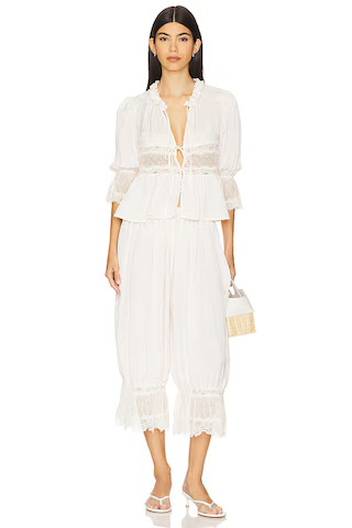 x Intimately FP Forever Young Bed Jacket In White Alyssum | Revolve Clothing (Global)