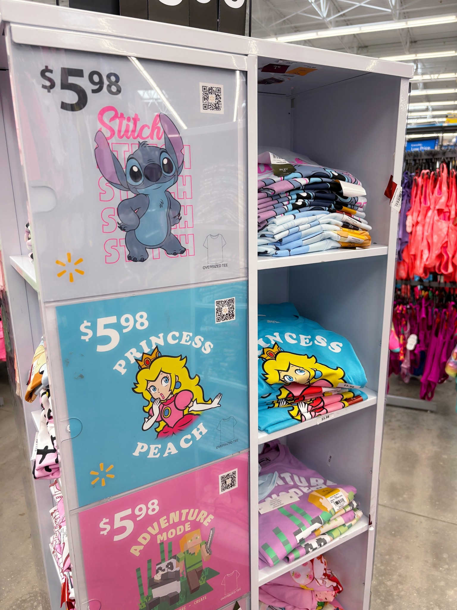 Girls Graphic Shirts at Walmart 

#stitch #princesspeach #minecraft #girlsclothes #shirt #shortsleeve #walmart #walmartfinds #walmartstyle #walmartexclusive #kidsothes

#LTKFindsUnder50 #LTKStyleTip #LTKKids