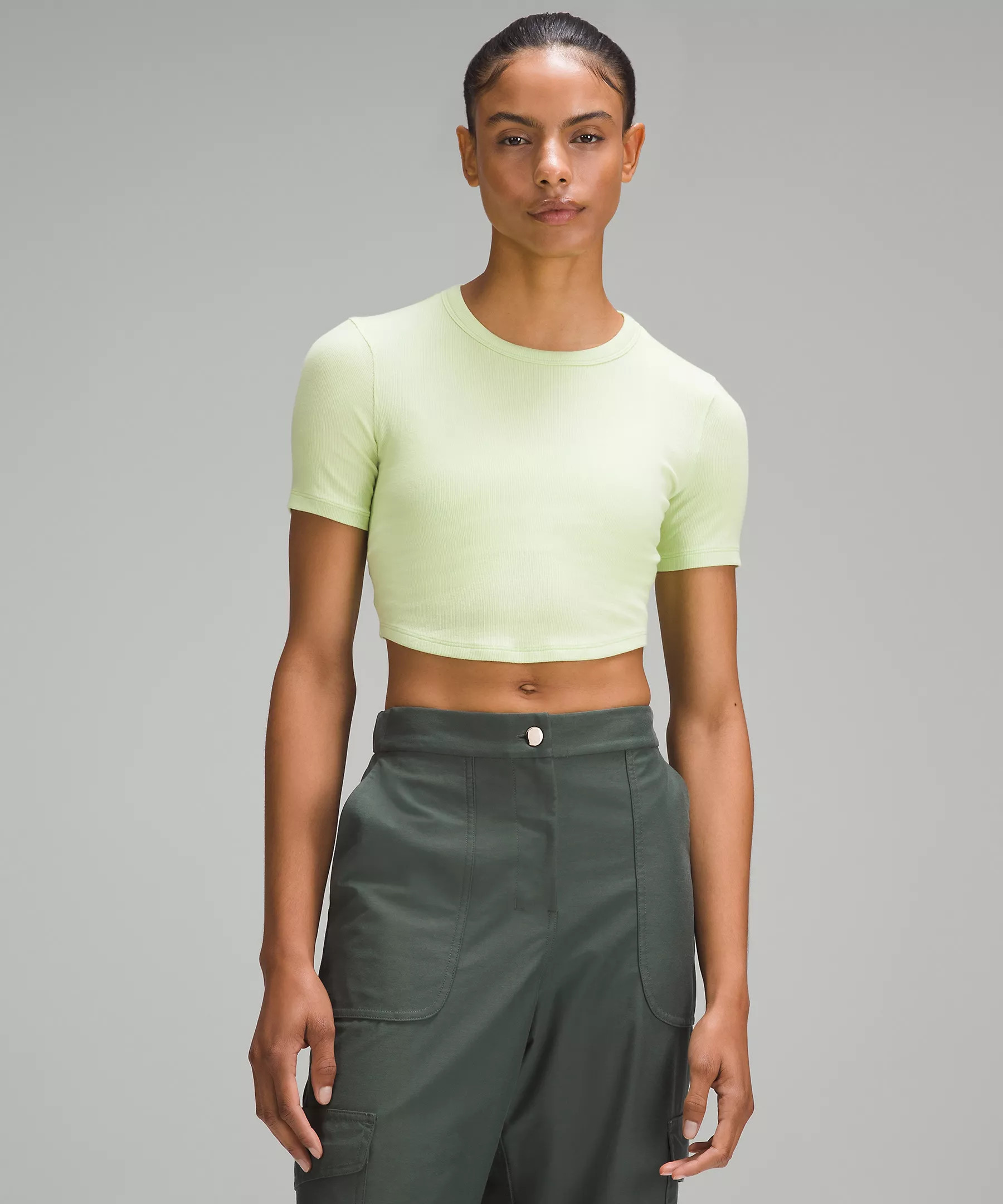 Hold Tight Cropped T-Shirt | Women's Short Sleeve Shirts & Tee's | lululemon | Lululemon (US)