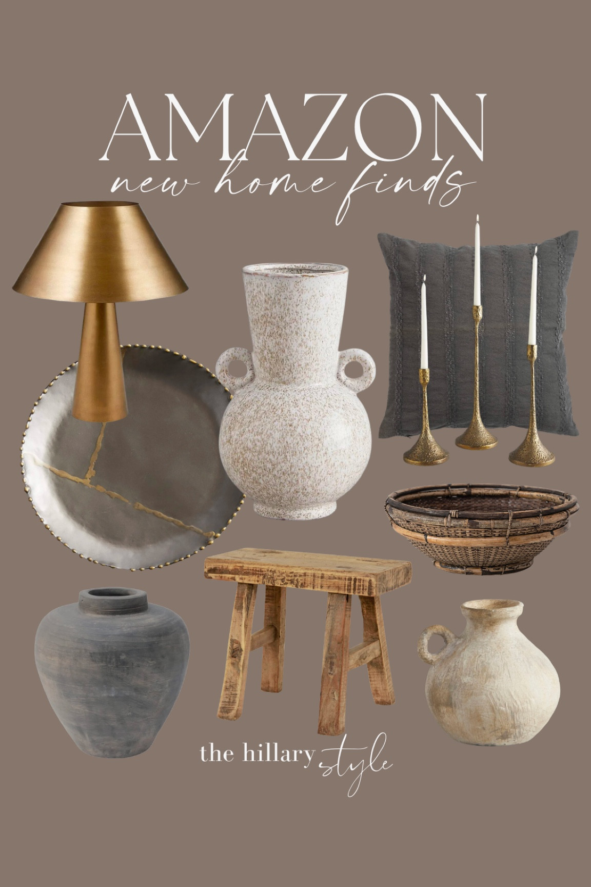 Amazon new home finds!

Table lamp. Plate. Vase. Stool. Bowl. Candle holder. Pillow. Amazon home. Amazon decor. #founditonamazon

#LTKsalealert #LTKstyletip #LTKhome