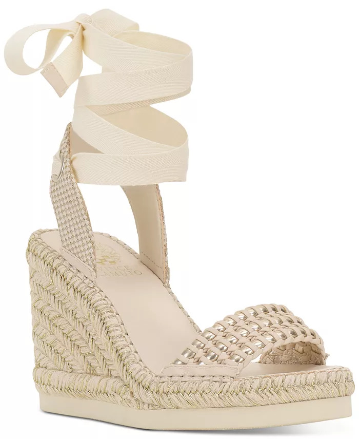 Women's Brisshel Ankle-Tie Espadrille Platform Wedge Sandals | Macys (US)