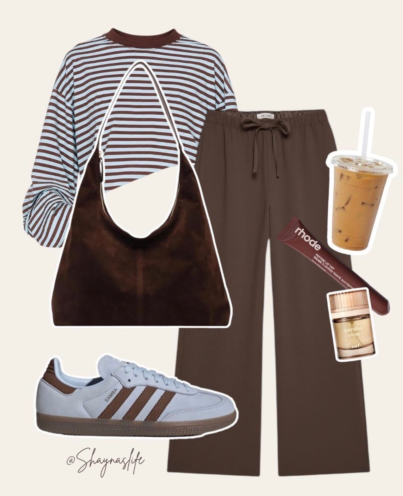 Lodge pant style inspo

I do these pants in a XL for oversized relaxed fit. Large also fits fine too but I like them kinda baggy so I size up in these. I do the regular length and they are plenty long for a sneaker or a small heel I’m 5’5. 

These pants do not wrinkle which is my favorite thing about them ! Dress them up or style more casual like I did here. 

Loved the blue and brown combo