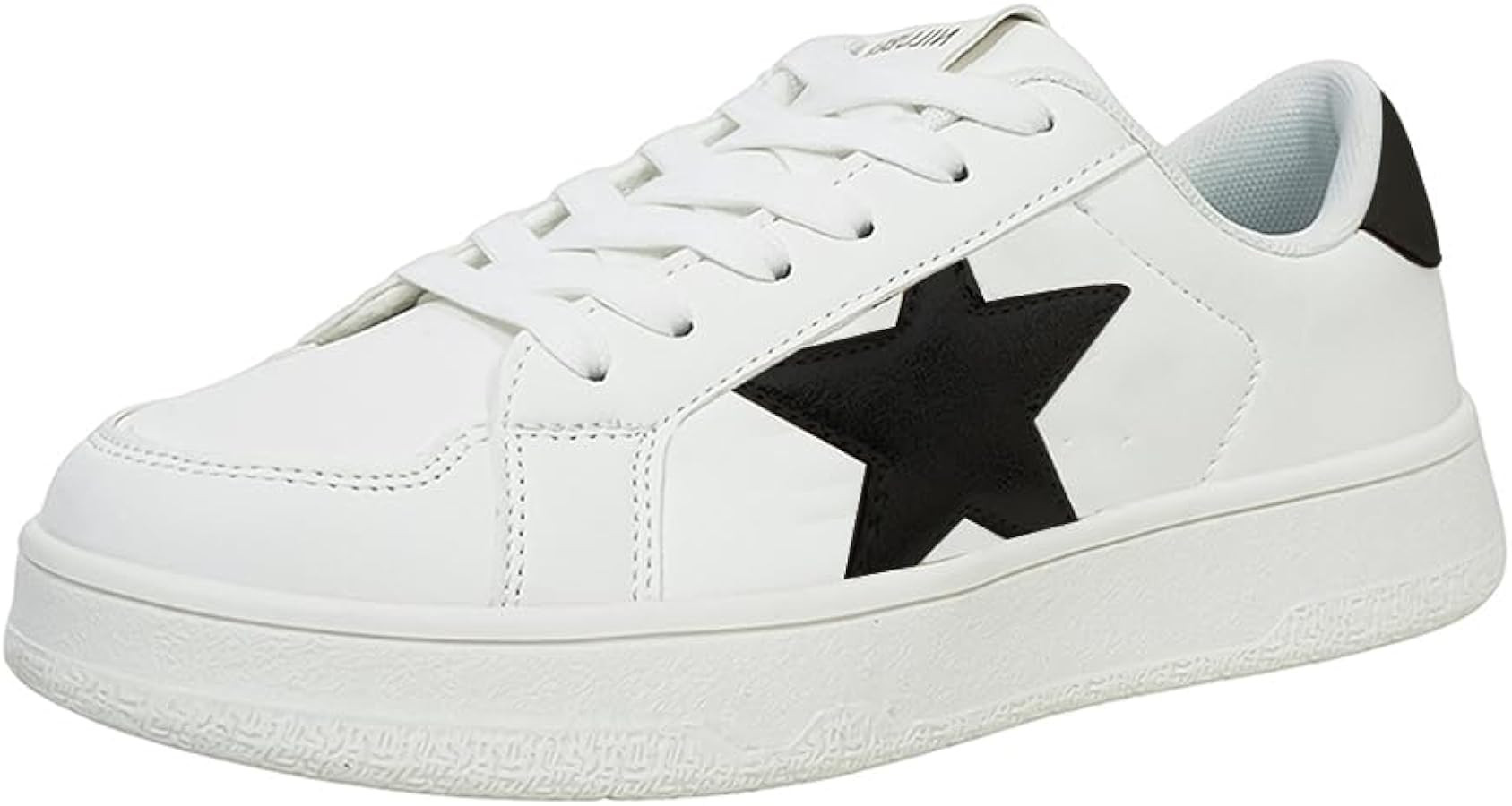 Niluber Star for Women Sneakers Low Top White Gold Sliver Leopard Red Platform Sneakers
        C... | Amazon (US)