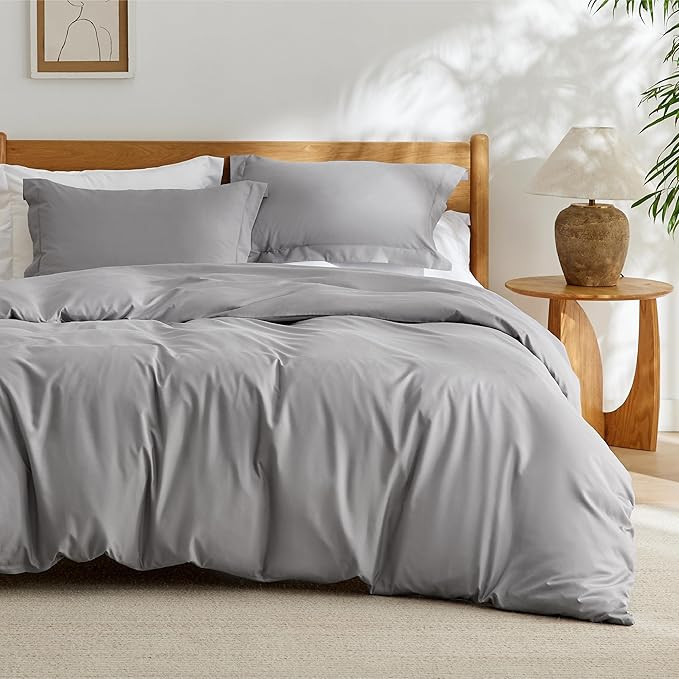 Bedsure Duvet Cover California King Size - Soft Double Brushed Bedding Set for Kids & Adults, Zip... | Amazon (US)