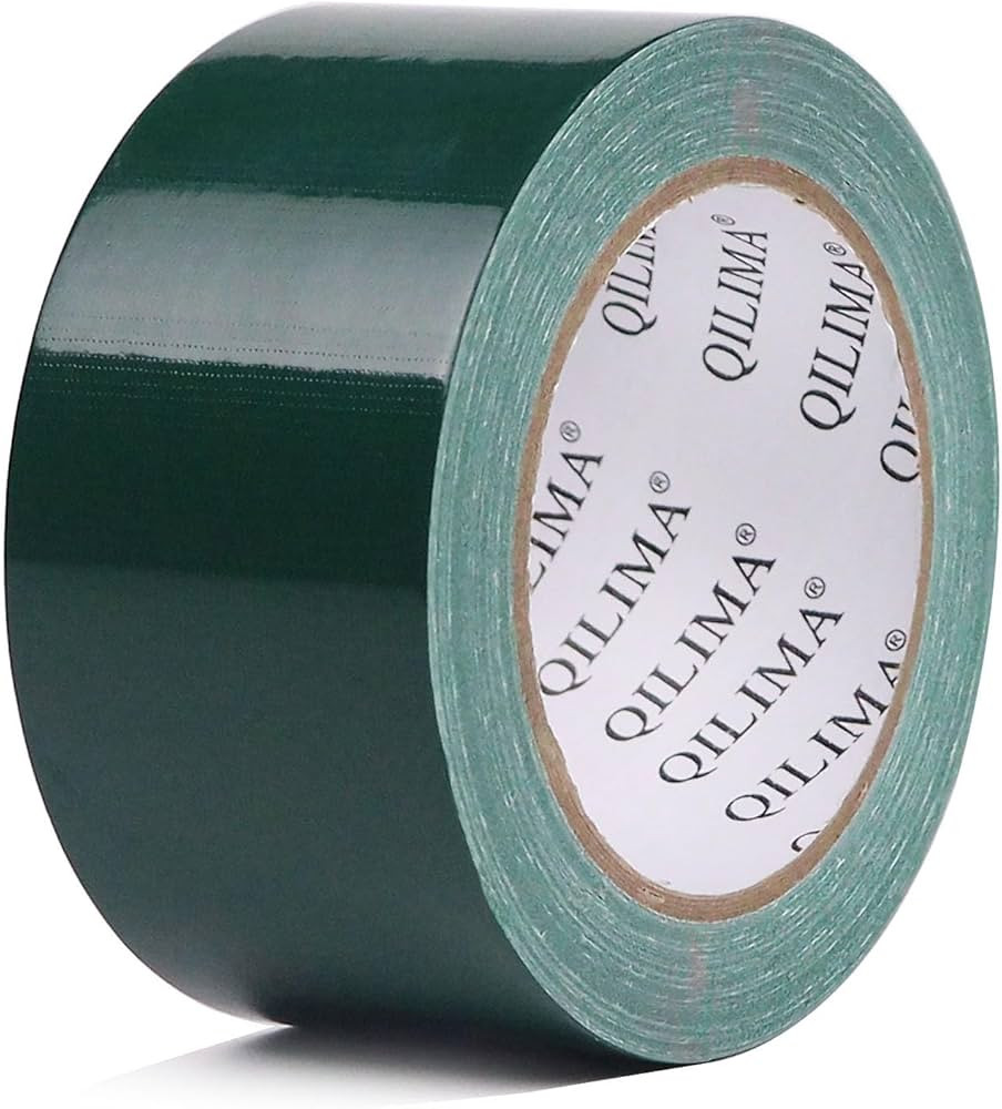 QILIMA Dark Green Duct Tape, Waterproof Duct Cloth Fabric, Professional Grade Duct Tape for Photo... | Amazon (US)