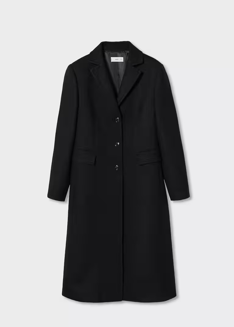 Tailored wool coat -  Women | Mango USA | MANGO (US)
